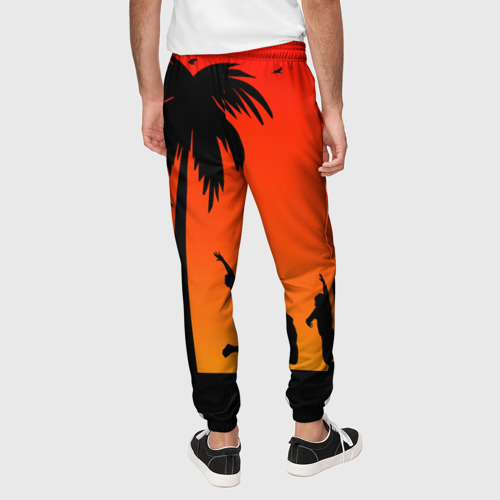 Мужские брюки 3D Летнее настроение , цвет 3D печать - фото 5