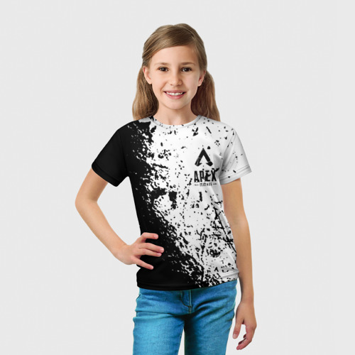 Детская футболка 3D Apex Legends, цвет 3D печать - фото 5