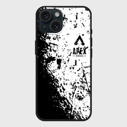 Чехол силиконовый для Apple iPhone 15 матовый Apex Legends