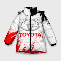 Зимняя куртка для девочек 3D Toyota