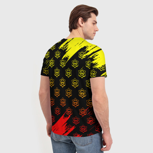 Мужская футболка 3D Brawl stars surge., цвет 3D печать - фото 4