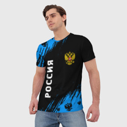 Мужская футболка 3D Россия Russia - фото 2
