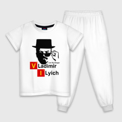 Детская пижама хлопок Ленин