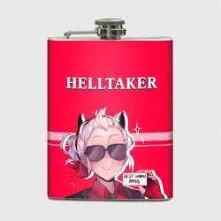 Фляга Helltaker ярко красный