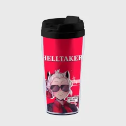 Термокружка-непроливайка Helltaker ярко красный