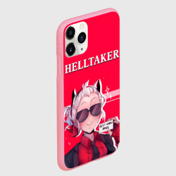 Чехол для iPhone 11 Pro Max матовый Helltaker ярко красный - фото 2