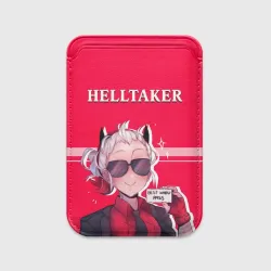Картхолдер Magsafe магнитный Helltaker ярко красный