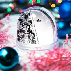 Игрушка Снежный шар Артём - фото 2