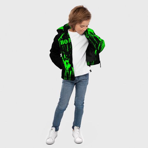 Зимняя куртка для мальчиков 3D с принтом Богдан, вид сбоку #3