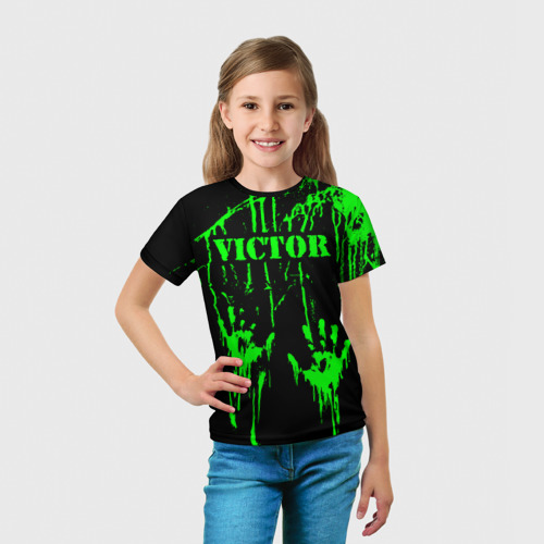 Детская футболка 3D Виктор, цвет 3D печать - фото 5