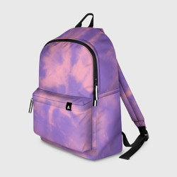 Рюкзак 3D Фиолетовый тай дай