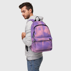 Рюкзак 3D Фиолетовый тай дай - фото 2