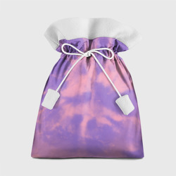 Подарочный 3D мешок Фиолетовый тай дай