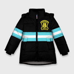 Зимняя куртка для девочек 3D Fire Force - 8-ая бригада