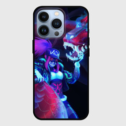Чехол для iPhone 13 Pro League of Legends Akali KDA