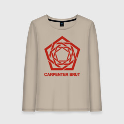 Женский лонгслив хлопок Carpenter Brut