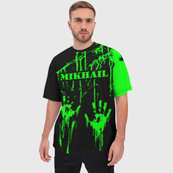 Мужская футболка oversize 3D Михаил - фото 2