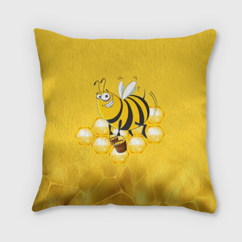 Подушка 3D Лето. Пчелы. Мед