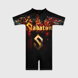 Детский купальный костюм 3D Sabaton