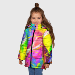 Зимняя куртка для девочек 3D Ти-дай - фото 2