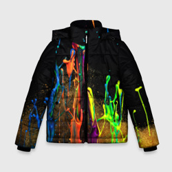 Зимняя куртка для мальчиков 3D КРАСКИ
