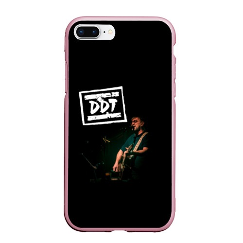 Чехол для iPhone 7Plus/8 Plus матовый ДДТ, цвет розовый
