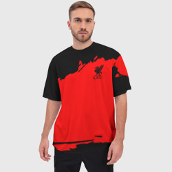 Мужская футболка oversize 3D Liverpool F.C - фото 2