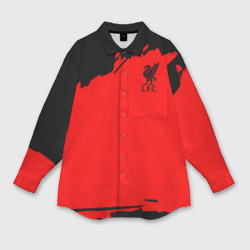 Мужская рубашка oversize 3D Liverpool F.C