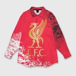 Мужская рубашка oversize 3D Liverpool