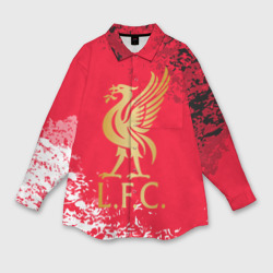 Женская рубашка oversize 3D Liverpool