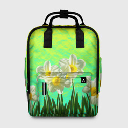 Женский рюкзак 3D Солнечные Нарциссы