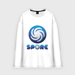 Женский лонгслив oversize хлопок Spore