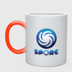 Кружка хамелеон Spore