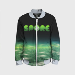 Детский бомбер 3D Spore Green спор