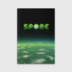 Обложка для паспорта матовая кожа Spore Green спор