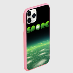 Чехол для iPhone 11 Pro Max матовый Spore Green спор - фото 2