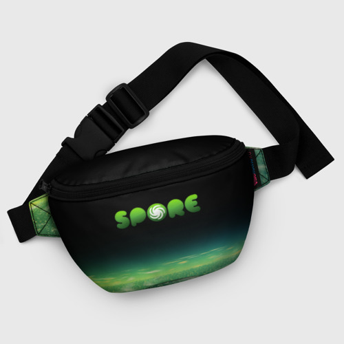Поясная сумка 3D Spore Green спор - фото 6
