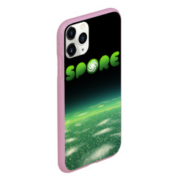 Чехол для iPhone 11 Pro Max матовый Spore Green спор - фото 2