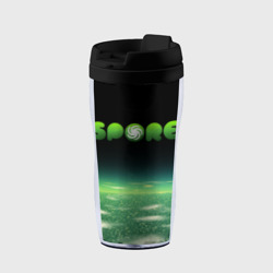 Термокружка-непроливайка Spore Green спор