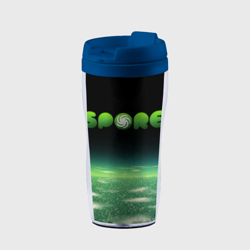 Термокружка-непроливайка Spore Green | СПОР (Z), цвет синий