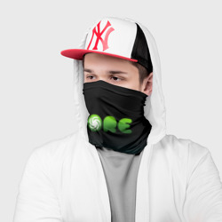 Бандана-труба 3D Spore Green спор - фото 2