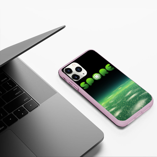 Чехол для iPhone 11 Pro матовый с принтом Spore Green (Z), фото #5
