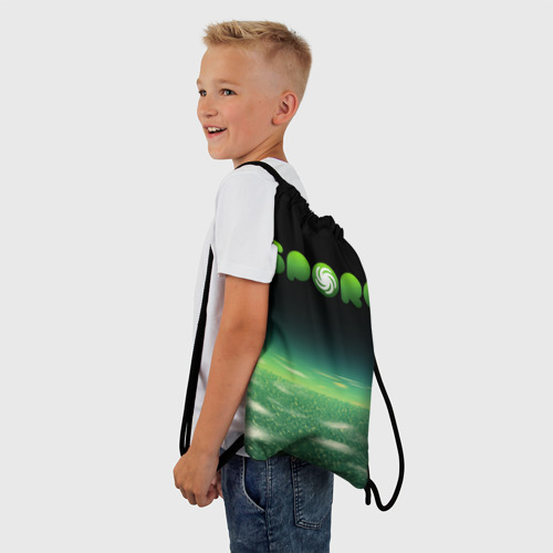 Рюкзак-мешок 3D Spore Green спор - фото 3