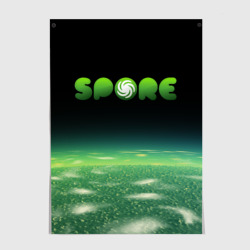 Постер Spore Green спор