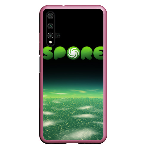 Чехол для Honor 20 Spore Green спор, цвет малиновый