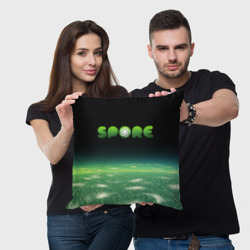 Подушка 3D Spore Green спор - фото 2