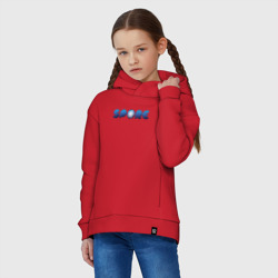 Детское худи Oversize хлопок Spore Logo Blue - фото 2