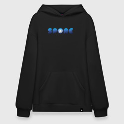 Худи SuperOversize хлопок Spore Logo Blue