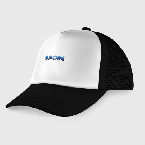 Детская кепка тракер Spore Logo Blue, цвет черный