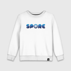 Детский свитшот хлопок Spore Logo Blue